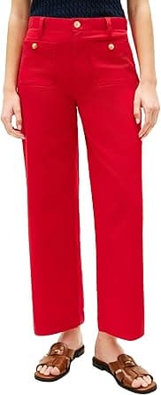 Tommy Hilfiger womens Twill Straight Chino Pants With Stretch Mid Rise Ankle Pants Casual Pants (pack of 1) on Amazon.ae - Price Tracker