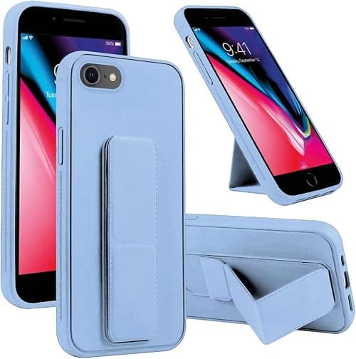 MARGOUN For iPhone 7/8 Case Cover Finger Grip holder Phone Car Magnetic Multi-function Shockproof Protective Case Two-in-one Phone holder Case (light blue, iphone 7/8) on Amazon.ae - Price Tracker