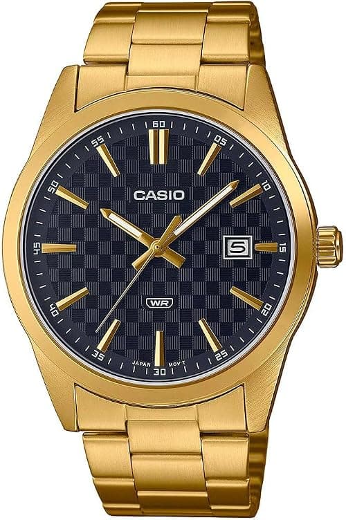 Casio Men's Watch - MTP-VD02B-1EUDF Black Dial on Amazon.sa - Price Tracker
