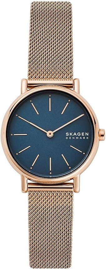 Skagen Signatur Watch for Women, Quartz Movement with Stainless Steel or Leather Strap على Amazon.ae - متتبع الأسعار