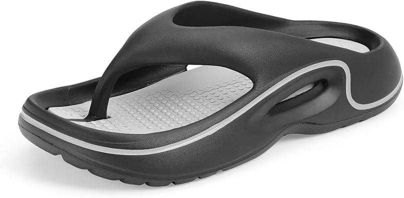 DOCTOR EXTRA SOFT Men's Premium Slippers with Soft Acupressure Foot Massager for Adult | Comfortable & Light Weight| Stylish & Anti-Skid | Casual Waterproof & Everyday Flip Flops for Gents/Boys D-544 on Amazon.ae - Price Tracker