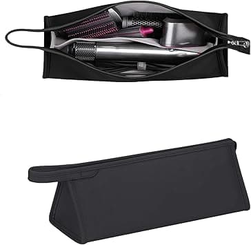 Storage Bag for Hair Dryer, 1 Pc Travel Holder Case Compatible with Dyson Supersonic Hair Dryer, Portable Waterproof Anti-Scratch Dustproof Carrying Organizer Pouch, 35x15x14 cm/13x5x5 inch, Black on Amazon.ae - Price Tracker