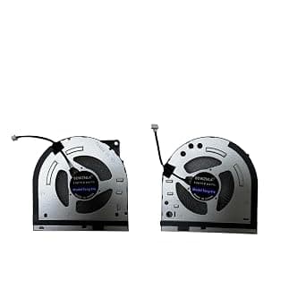 New Laptop CPU and GPU Cooling Fan for Lenovo LOQ 15IRX9 15ARP9 15IAX9 15IAX9E 15IAX9I G5000 2024 F24222 F24223 One Pair DC12V on Amazon.sa - Price Tracker