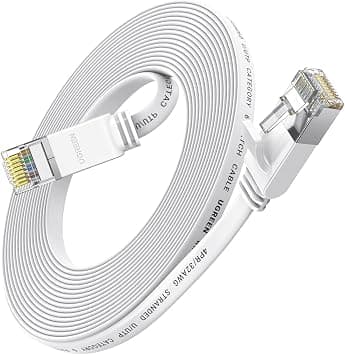 UGREEN Ethernet Cable 15M Cat6 1000Mbps Flat Lan Internet Network Cable RJ45 على Amazon.ae - متتبع الأسعار
