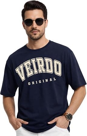Veirdo Men OS_100_VDORGNL T-Shirt (pack of 1) on Amazon - Best Deal Finder