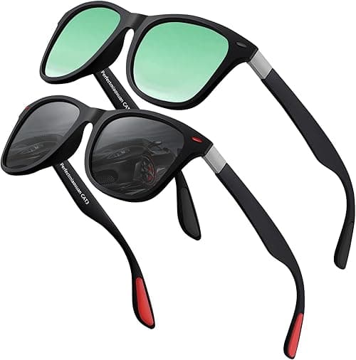 Polarized Sun Glas For Men Women Sunglasses Fishing Cycling Driving Hiking Ultralight Retro Ravel Night Vision Glasses UV Protection on Amazon.ae - Price Tracker