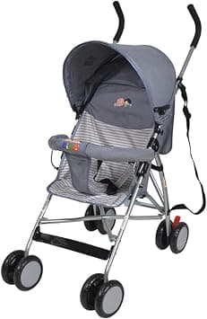 KIKO 23-1544-Gery 6 Wheels Comfortable Stroller for 6 Months Above Babies, Grey on Amazon - Best Deal Finder
