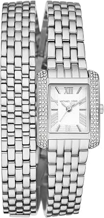 Michael Kors Emery Three-Hand Stainless Steel Watch - MK4834 على Amazon.ae - متتبع الأسعار