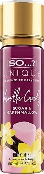So…? Unique Vanilla Candy Body Mist for Women 150ml Long Lasting Sweet Vanilla Fragrance Spray Ladies Everyday Perfume Body Mist Gift for Her - Amazon.ae Price Tracker