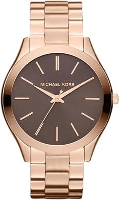 Michael Kors Women's Quartz Watch, Analog Display And Stainless Steel Strap Mk3181 - متتبع أسعار Amazon.sa