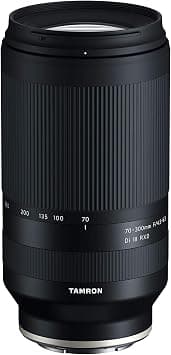 Tamron 70-300mm F/4.5-6.3 DI III RXD for Sony Mirrorless Full Frame/APS-C E-Mount UAE Version with UAE Warranty Support على Amazon.ae - متتبع الأسعار