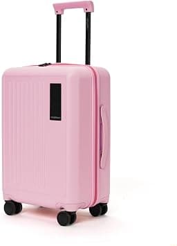 MOKOBARA The Transit Wave - Cabin Luggage | Small 54 cm Pink Polycarbonate 8 Wheel Trolley Hardsided Suitcase with Built in TSA Lock Travel Suitcase (Excuse Me) on Amazon.ae - Price Tracker
