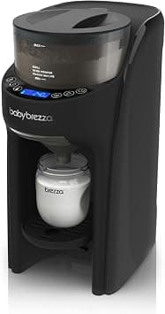 Baby Brezza New and Improved Formula Pro Advanced Formula Dispenser Machine - Automatically Mix a Warm Formula Bottle Instantly - Easily Make Bottle with Automatic Powder Blending, Black على Amazon.ae - متتبع الأسعار