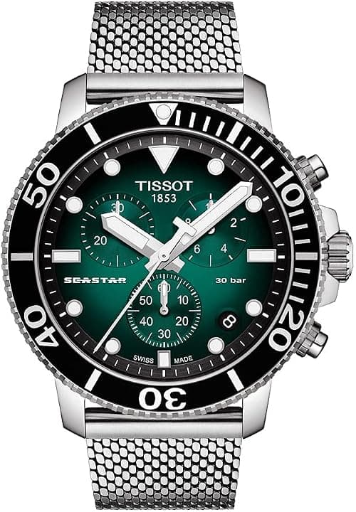 Tissot Chronograph Silver Strap Men's Wrist Watches T120.417.11.091.00, T1204171109100 on Amazon - Best Deal Finder