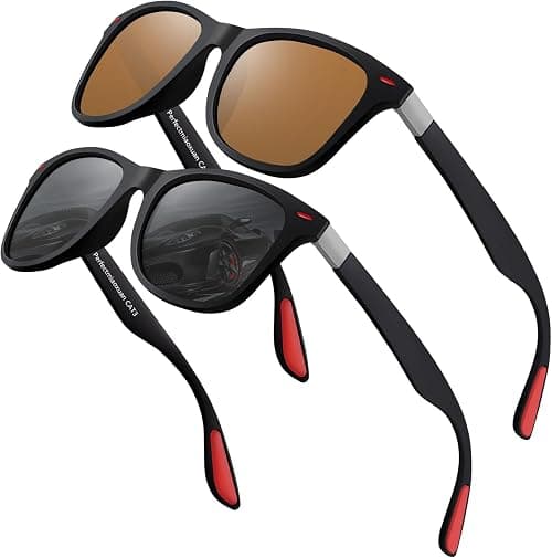 Polarized Sun Glas For Men Women Sunglasses Fishing Cycling Driving Hiking Ultralight Retro Ravel Night Vision Glasses UV Protection على Amazon.ae - متتبع الأسعار