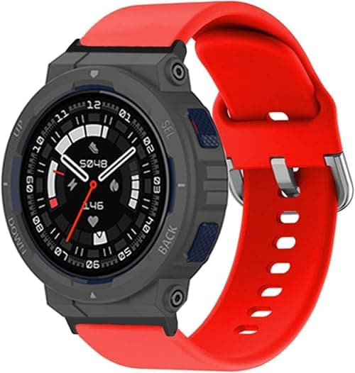 hengkang Fit for Amazfit Active Edge Watch Bands Women Men, Stylish Adjustable Silicone Replacement Bands Straps Wristbands Accessory Band Bracelet for Amazfit Active Edge A2212 على Amazon.ae - متتبع الأسعار