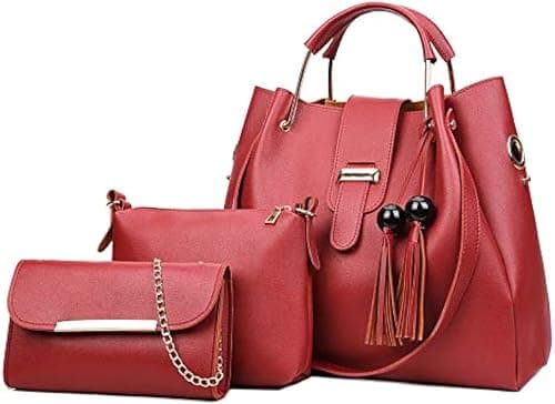 Womens Purse and Handbag Bag Set Handle Shoulder Bag on Amazon.ae - Price Tracker