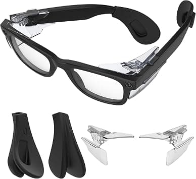 HiBloks Full Coverage Side Shields and Ear Grips Set, Smart Glasses Safety Glasses Accessories Anti-Slip Ear Cushions Compatible with Gen 1 & Gen 2 Ray Ban Meta Wayfarer/Skyler/Headliner on Amazon.ae - Price Tracker