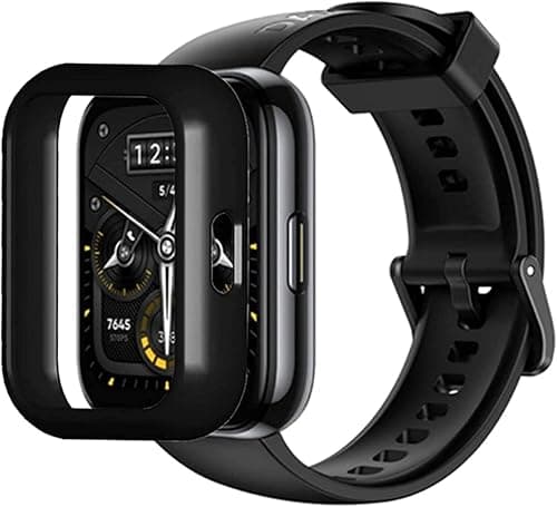 M.G.R.J® PC Plastic Frame Shell Case Cover for Realme Smart Watch 2 Pro (1.75 inch) (4.4 cm) (Black) on Amazon.ae - Price Tracker