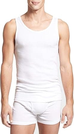 Calvin Klein Cotton Classics 3-Pack Rib Tank Top on Amazon.ae - Price Tracker