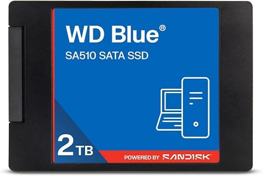 WD Blue SA510 2.5”/7mm SATA SSD 2TB (Up to 560MB/s sequential read speed, 3D NAND, Acronis True Image, SANDISK Dashboard) on Amazon.ae - Price Tracker