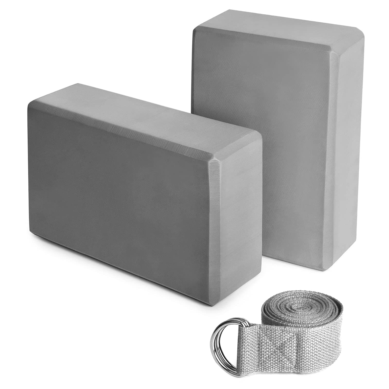 Lilistore 2Pcs Eva Yoga Blocks 1Pcs Cotton Strap Stability Set For Pilates on Amazon.ae - Price Tracker