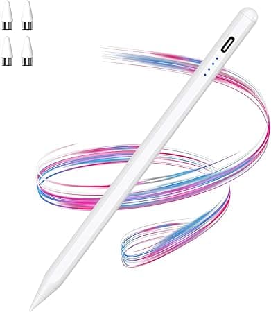 Universal Stylus Pens for Touch Screens POM Tip Magnetic iPad Pencil Rechargeable Tablet Pencil Active Stylus Pen for Android/iPad/Pro/Air/Mini/iPhone/Samsung/Lenovo/iOS/and Other Smartphone Devices on Amazon.ae - Price Tracker