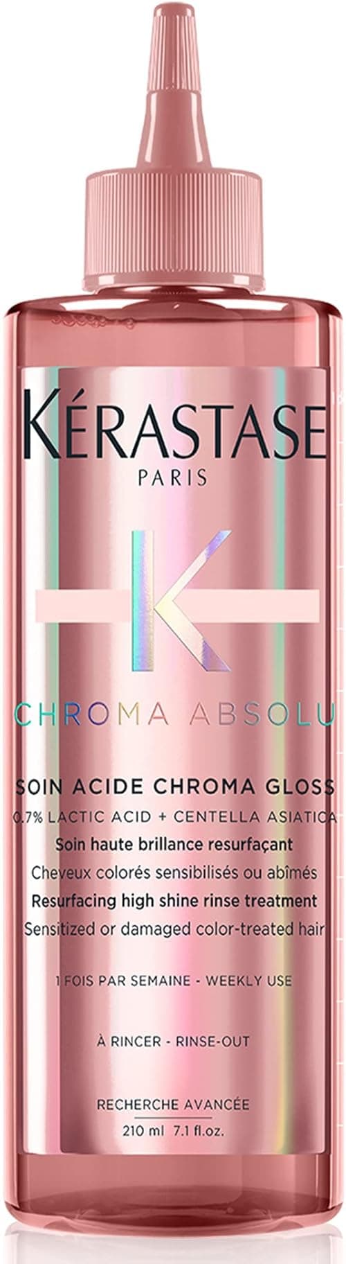 Kérastase Chroma Absolu Resurfacing High Shine Rinse Treatment Fluid for Sensitised or Damaged Color-Treated Hair 210ml on Amazon.ae - Price Tracker
