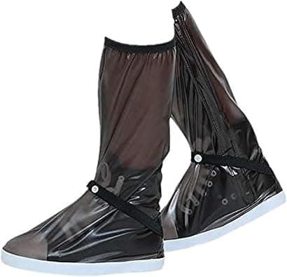 Men's Women's Waterproof Snow Boots Rain Shoes Covers Galoshes Lightweight Rain Boots (brown XL) على Amazon.ae - متتبع الأسعار