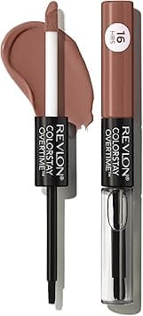 Revlon Colorstay overtime lipcolor, Longwearing Liquid Lipstick with clear lip Gloss, with Vitamin E, In Plum, 560 Taupe Time, 0.8 Oz on Amazon.ae - Price Tracker