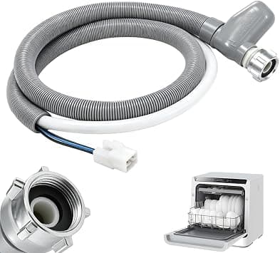 Aquastop Dishwasher Hose, SGZIOO 1.8 m Universal Inlet Hose, Washing Machine, Dishwasher, 3/4 Inch Metal Thread, Aquastop Dishwasher Hose Compatible with Bosch, Siemens and Neff on Amazon.ae - Price Tracker