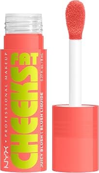 NYX Fat Cheeks Juicy Blush, Liquid Blush, 12 Hr Wear - Papaya Plump - متتبع أسعار Amazon.sa