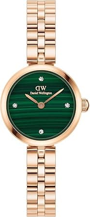 Daniel Wellington DW00100721 Elan Jewelry Wrist Watch for Women, 22 mm Diameter, Green Malachite/Rose Gold on Amazon.ae - Price Tracker