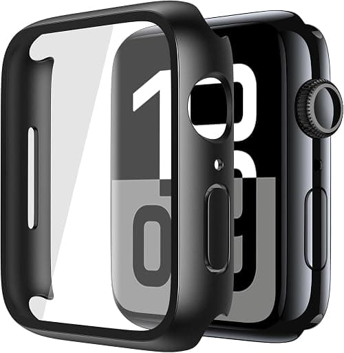 Piuellia 2 Pack Black Hard Case for Apple Watch Series 11 Series 10 42mm on Amazon.ae - Price Tracker