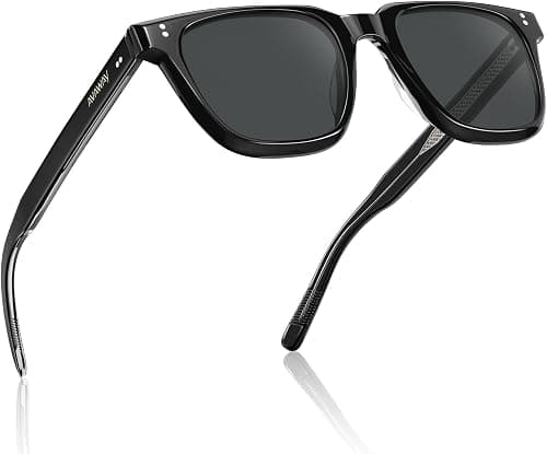 AVAWAY Polarized Sunglasses for Men UV400 Protection, Trendy Square Acetate Frame, Anti-Glare Driving & Outdoor Sports on Amazon - Best Deal Finder