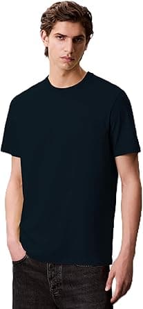 Calvin Klein Jeans Men's Ck Embro Badge Tee S/S Knit Tops on Amazon.ae - Price Tracker