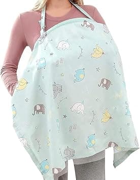 Breastfeeding Sheath, Breastfeeding Nursing Cover, Nursing Scarf for Baby, Lightweight and Breathable Cotton Privacy Feeding Cover, Breastfeeding Apron, Adjustable Shoulder Straps on Amazon.ae - Price Tracker