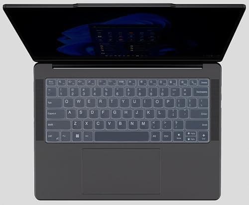 RAYA Silicone Keyboard Cover for Lenovo Yoga Slim 7 / Slim 7i / Slim 7X and Lenovo Yoga Pro 7 Keyboard Protector (Transparent) على Amazon.ae - متتبع الأسعار
