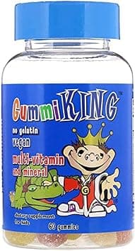 GummiKing Multi-Vitamin & Mineral, For Kids, 60 Gummies على Amazon.ae - متتبع الأسعار