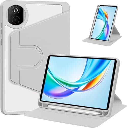 Vurtboly Hybrid Case Compatible with Honor Pad X7 8.7inch 2025 Cover, Clear Acrylic Multi-Angle Hard PC Case with Pen Holder Protective Stand Cover Compatible with Honor Pad X7 8.7inch 2025 (Grey) on Amazon.ae - Price Tracker