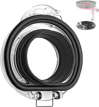 Dust Bin Lid Replacement for Dyson V10 Digital Slim/V12 Detect Slim Vacuum Cleaner, Dust Bucket/Dirt Cup Replacement Parts for Dyson, Vacuum Cleaner Repair Accessories with Sealing Ring - متتبع أسعار Amazon.sa