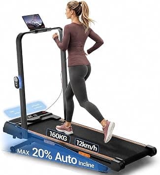 CURSOR Treadmill with 20% Incline Foldable Running Machine 12KM/H 2.5HP on Amazon - Best Deal Finder