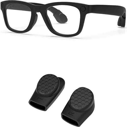 Eyeglass Ear Grip Compatible with Ray-Ban Meta(Gen 1 & 2) Wayfarer/Skyler/Headliner/Blazer/Scriber Smart Glasses AI Glasses Accessories, Anti-Slip Silicone Elastic Retainers on Amazon.ae - Price Tracker