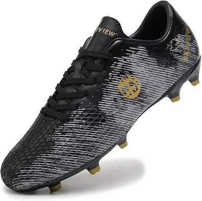 SKY VIEW Soccer Cleats for Mens Womens Turf Soccer Shoes Indoor Unisex Football Boots AG FG Wide Training Sneaker Outdoor on Amazon.ae - Price Tracker