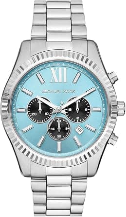 Michael Kors Lexington Chronograph Stainless Steel Watch MK9165 - Amazon.ae Price Tracker