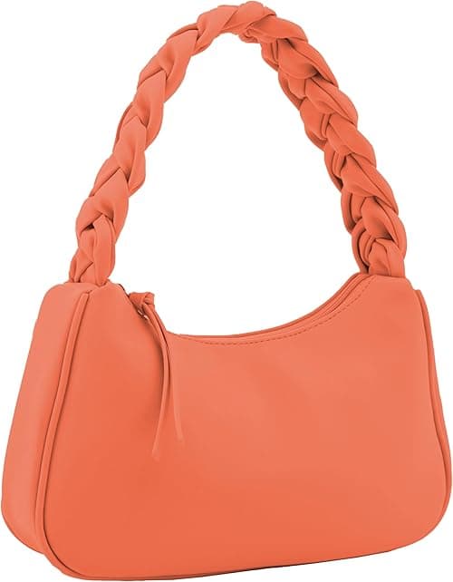 Emperia Braided Top Handle Shoulder Bag For Women, Trendy Designer Small Hobo Tote Handbag on Amazon.ae - Price Tracker