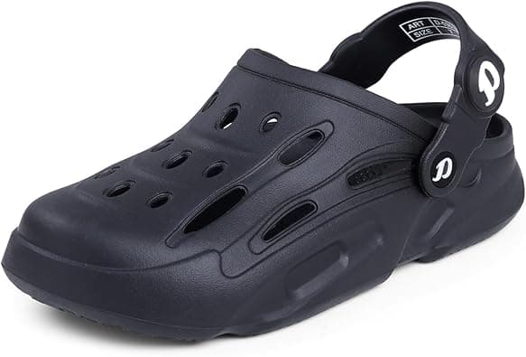 DOCTOR EXTRA SOFT Men's Premium Casual Ultra Soft Clogs/Sandals with Adjustable Back Strap for Adult | Comfortable & Lightweight| Stylish & Anti-Skid| Waterproof & Everyday Use Mules Gents/Boys D-535 on Amazon.ae - Price Tracker