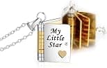 "To My Daughter" Book Locket Necklace from Mom & Dad, 6-Page Engraved Locket Pendant, Stainless Steel Jewelry Gift for Birthday, Graduation & Special Occasions - Amazon.ae Price Tracker