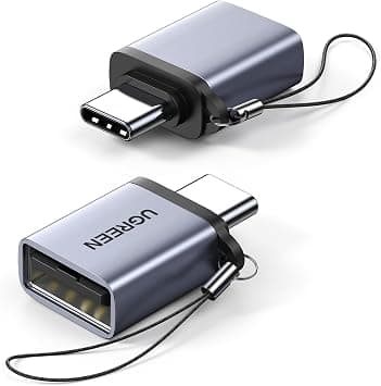 UGREEN USB-C Adapter 2 Pack 10Gbps USB-C Male to USB 3.0 Female OTG Adapter | Fast charging&Transfer,Compatible for Samsung, iPhone, iPad, MacBook, Tablets, Earphone,Compact and portable for home&office على Amazon.ae - متتبع الأسعار