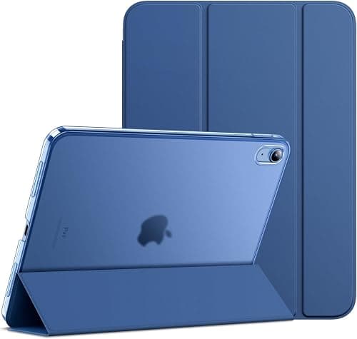 JETech Case for iPad (A16) 11th/10th Gen, Navy Blue | Cover for 2025/2022 Model, Translucent Back, Tri-Fold Stand, Auto Wake/Sleep, Lightweight Shockproof Protection on Amazon.ae - Price Tracker